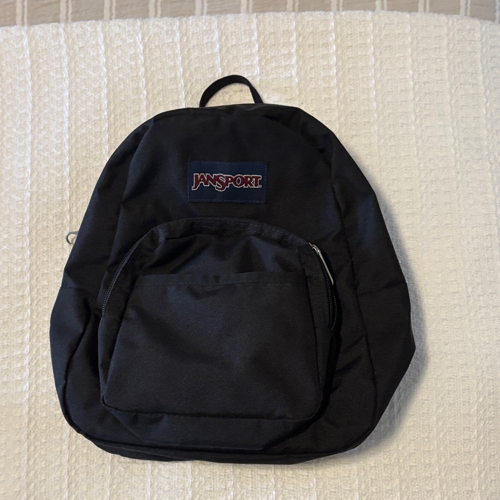 Jan-sport Half Pint Mini Black Backpack